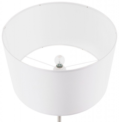 Lampa alba podea WINONA cu design modern si inaltime reglabila material / otel, FL00500WH - Kokoon [4]
