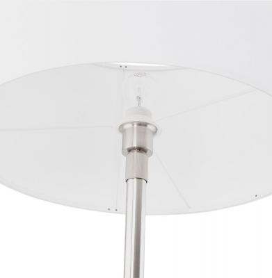 Lampa alba podea WINONA cu design modern si inaltime reglabila material / otel, FL00500WH - Kokoon [7]
