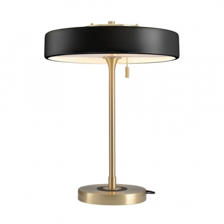 Lampa birou Art, diverse culori, design extravagant, suport auriu, MT21409-3-350.BLACK - King [1]