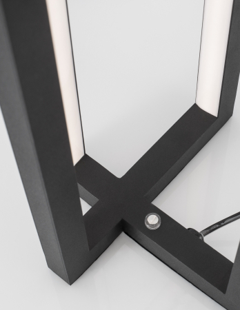 Lampa de birou neagra dimabila LED Danai 42x17 cm, stil minimalist geometric, 9086022 - Novaluce [2]