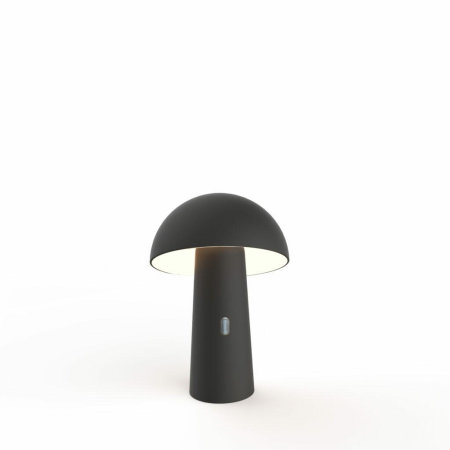 Produse - Lampa de Birou Shitake 16,5x8,5x25,5 cm, Abs Negru - New Garden