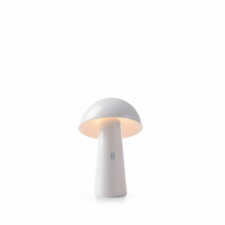 Produse - Lampă de Birou Shitake, Abs Alb - New Garden