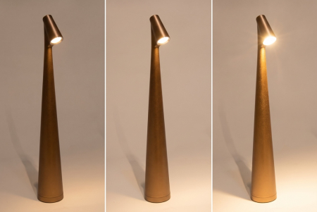 Lampă de Birou Slim 9x8x26 cm, Maro - SHP [2]