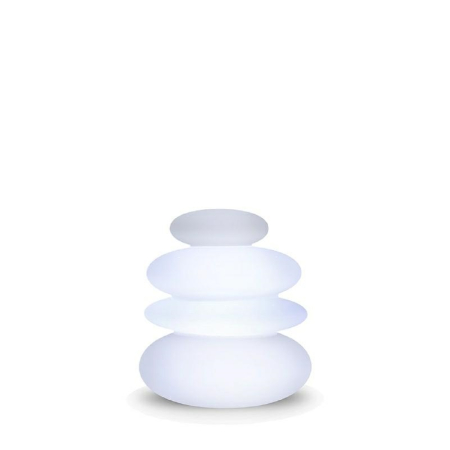 Lampă de Grădină Balans Battery 60x36,5x65 cm, Alb, Protecție IP54 - New Garden [1]