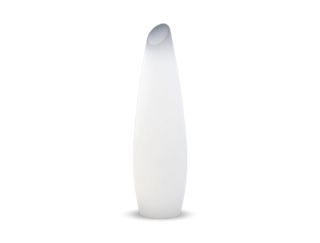 Lampă de Grădină Fredo 46,5x46,5x170 cm, Polietilenă Alb, Protecție IP54 - New Garden [1]