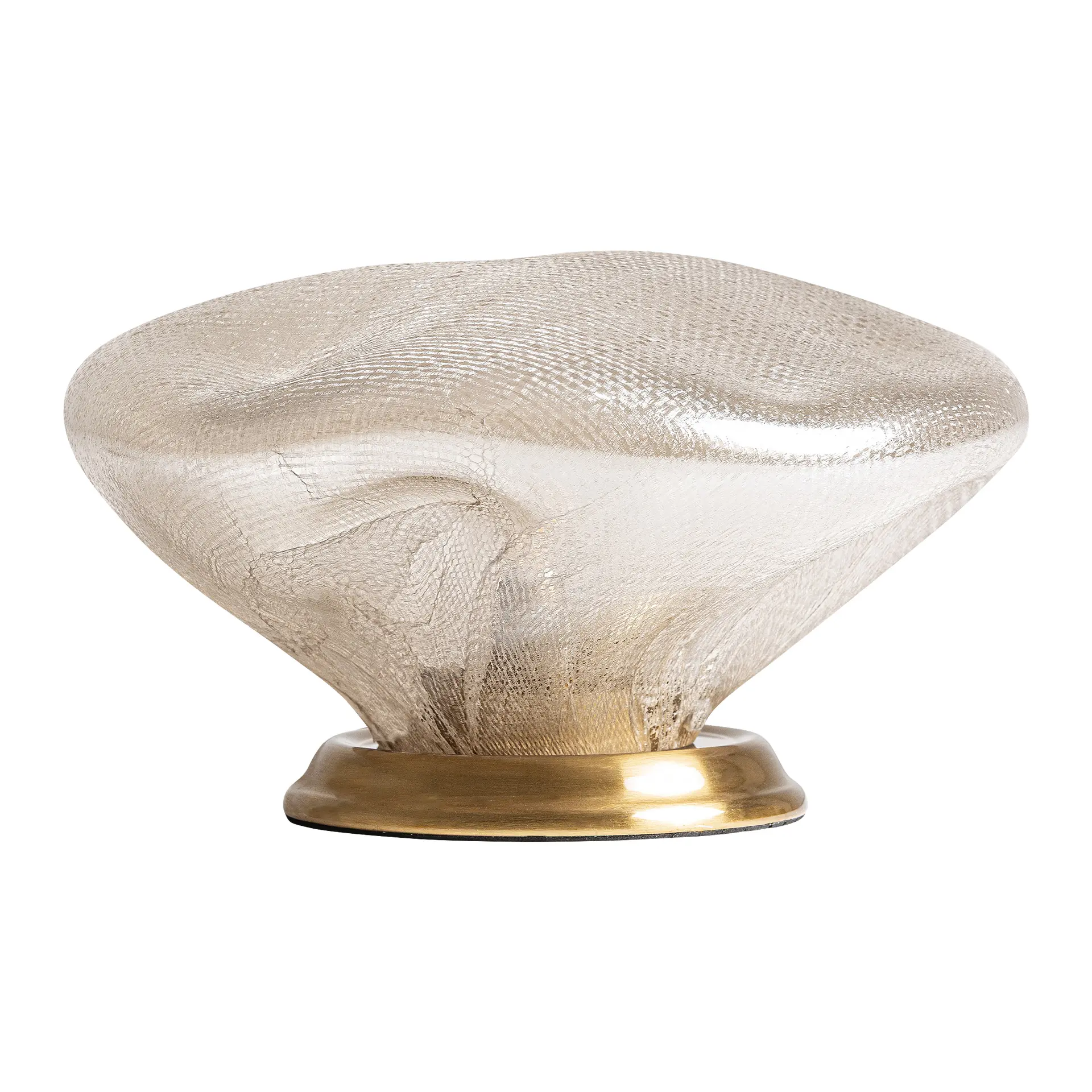 Iluminat - Lampa de Masa 28x28x15 cm, Sticlă și Fier Gri - VicalHome VicalHome 38968