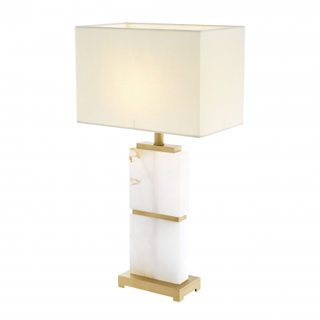   Lampă de masă Robbins cu finisaj din alamă mată 111599 EICHHOLTZ [1]