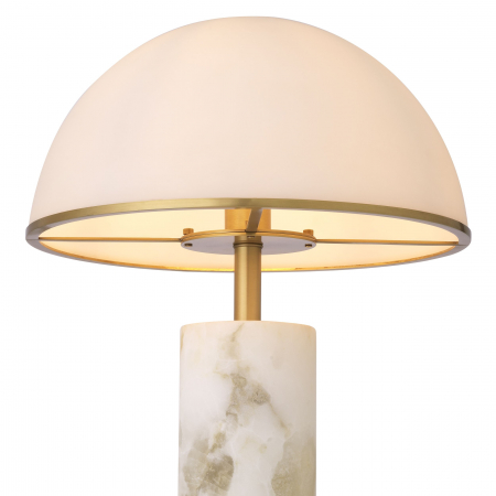   Lampă de masă Vaneta finisaj din alamă antică alabastru 115044 EICHHOLTZ [1]