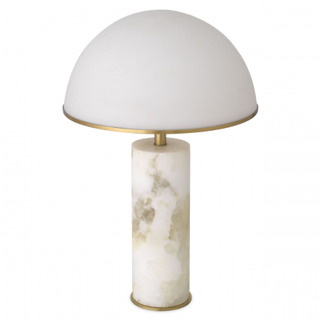   Lampă de masă Vaneta finisaj din alamă antică alabastru 115044 EICHHOLTZ [2]