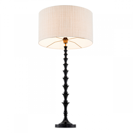   Lampă de masă Arabella cu finisaj negru piano, inclusiv abajur 119451 EICHHOLTZ [2]