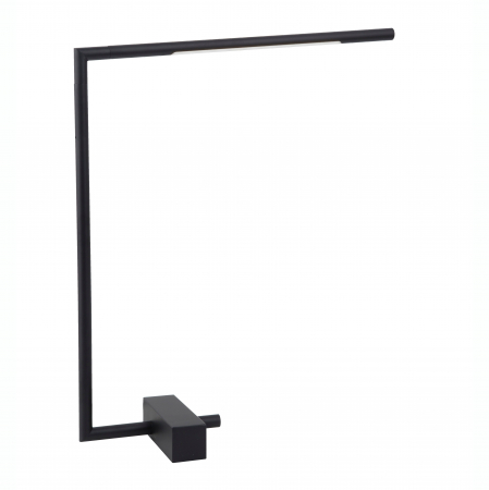 Lampa de masa aurie/neagra Rocco 40 cm stil minimalist, iluminare LED, 9180725 - Novaluce [8]