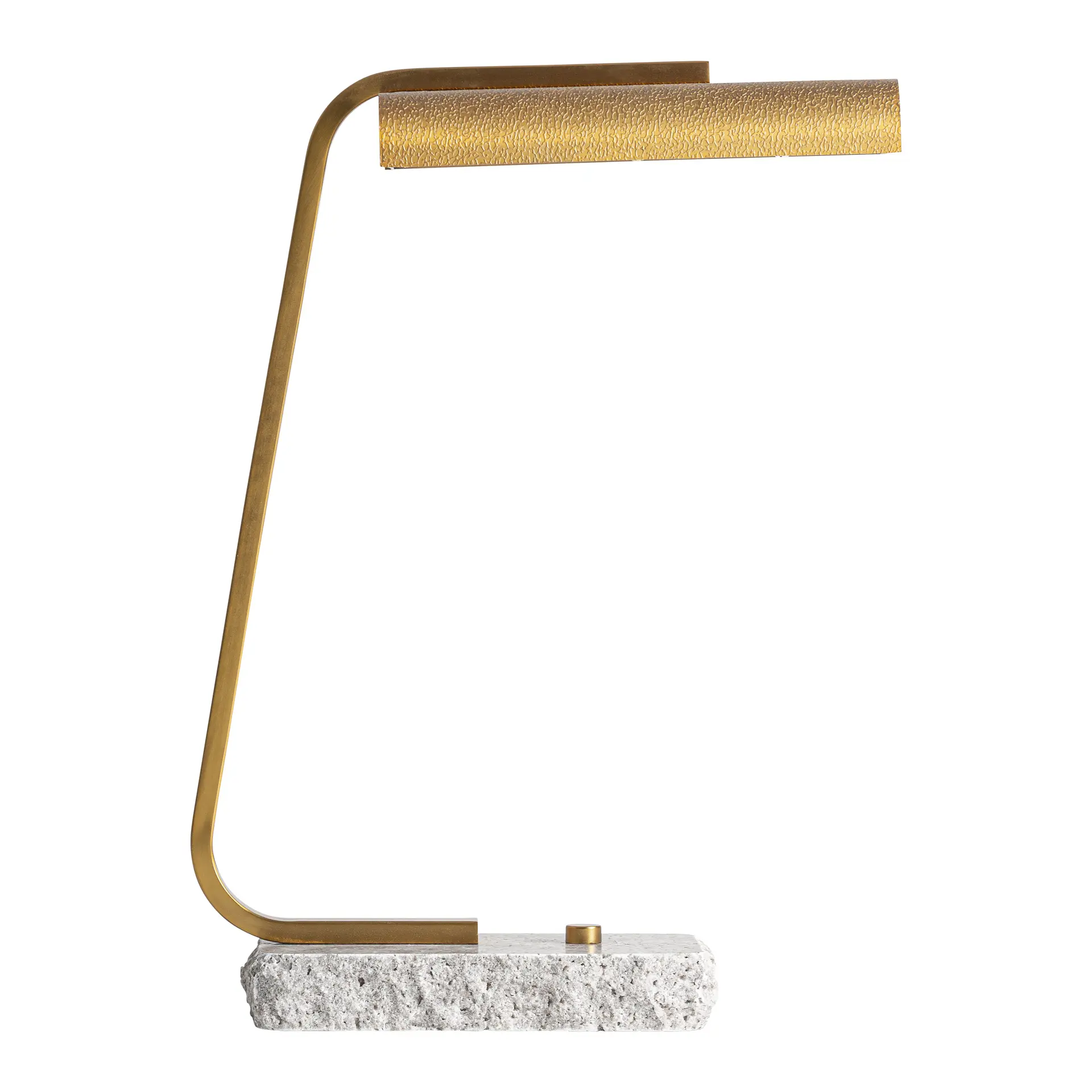Produse - Lampa de Masa Banshe din Fier și Marmura Gri, 39x18x52cm, VicalHome 38137 VicalHome 38137