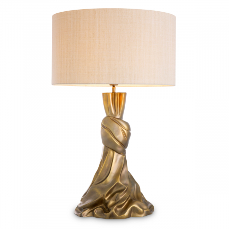   Lampă de masă Banyan cu finisaj din alamă vintage, inclusiv abajur. 119671 EICHHOLTZ [3]