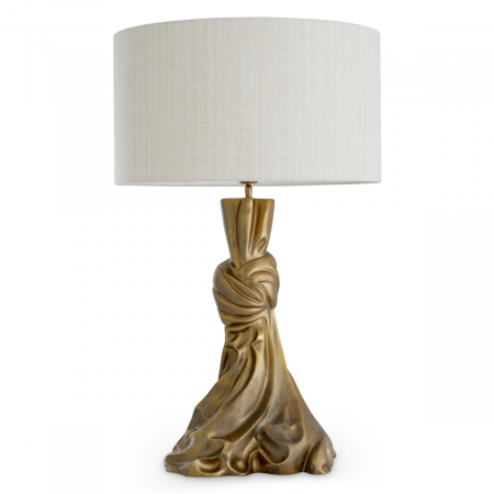   Lampă de masă Banyan cu finisaj din alamă vintage, inclusiv abajur. 119671 EICHHOLTZ [4]