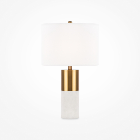 Promotii - Lampă de masă Bianco, Metal și alabastru Alamă, 60W, MAYTONI Z030TL-01BS