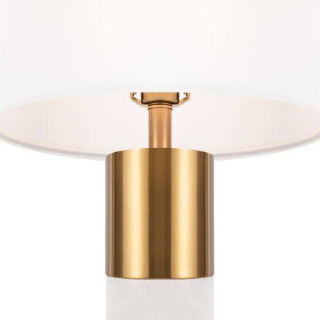 Lampă de masă Bianco, Metal și alabastru Alamă, 60W, MAYTONI Z030TL-01BS [4]