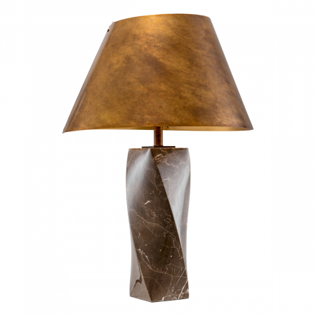   Lampă de masă Camelia marmură cafea 118350 EICHHOLTZ [2]