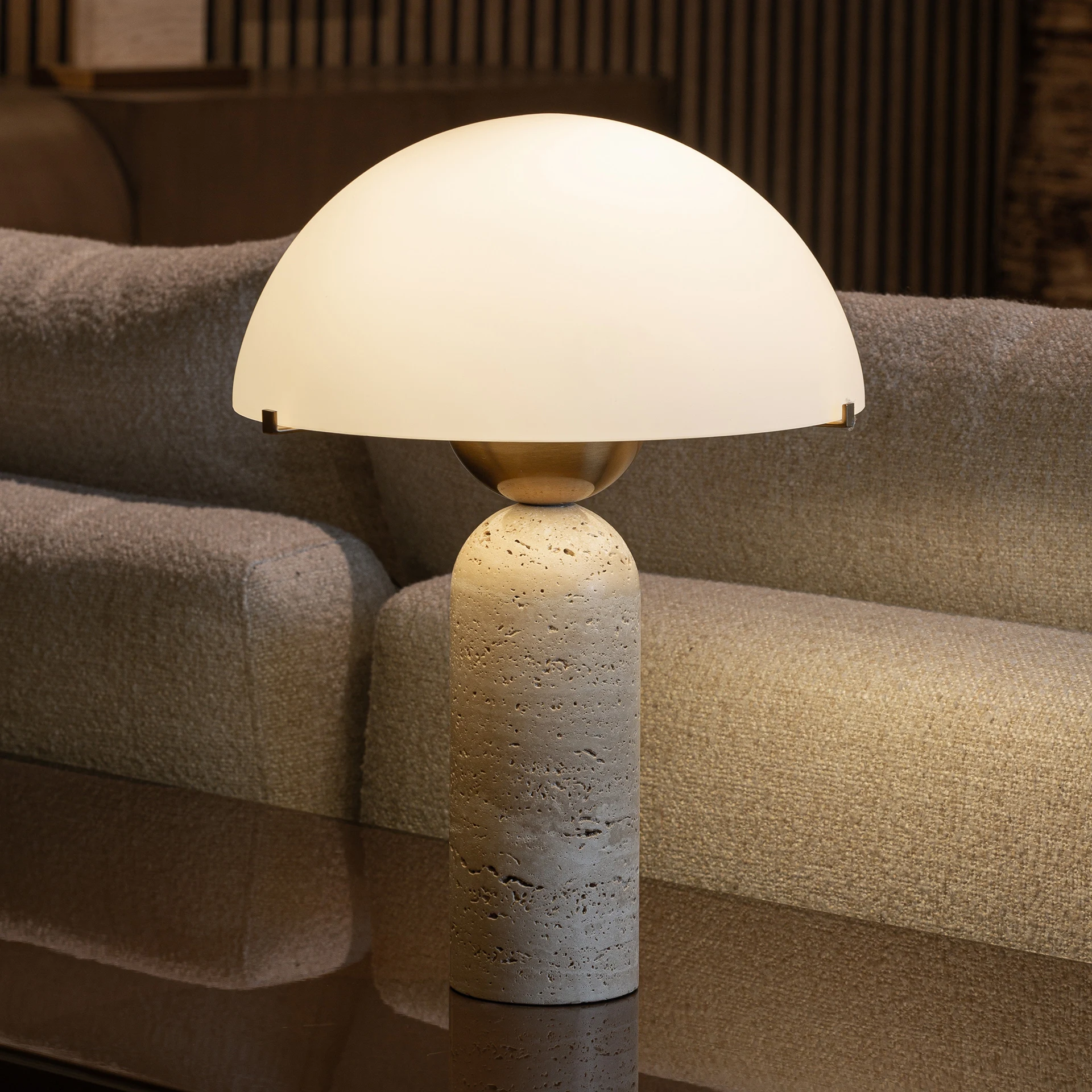 Lampa de masa cremoasa VicalHome 34904 [4]