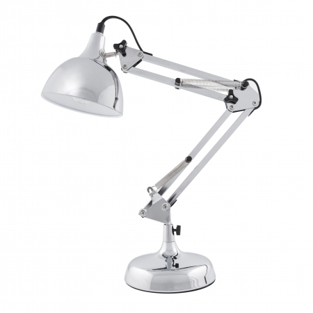 Lampi de birou - Lampa de masa crom ajustabila Stela din metal, 6719004 - Novaluce