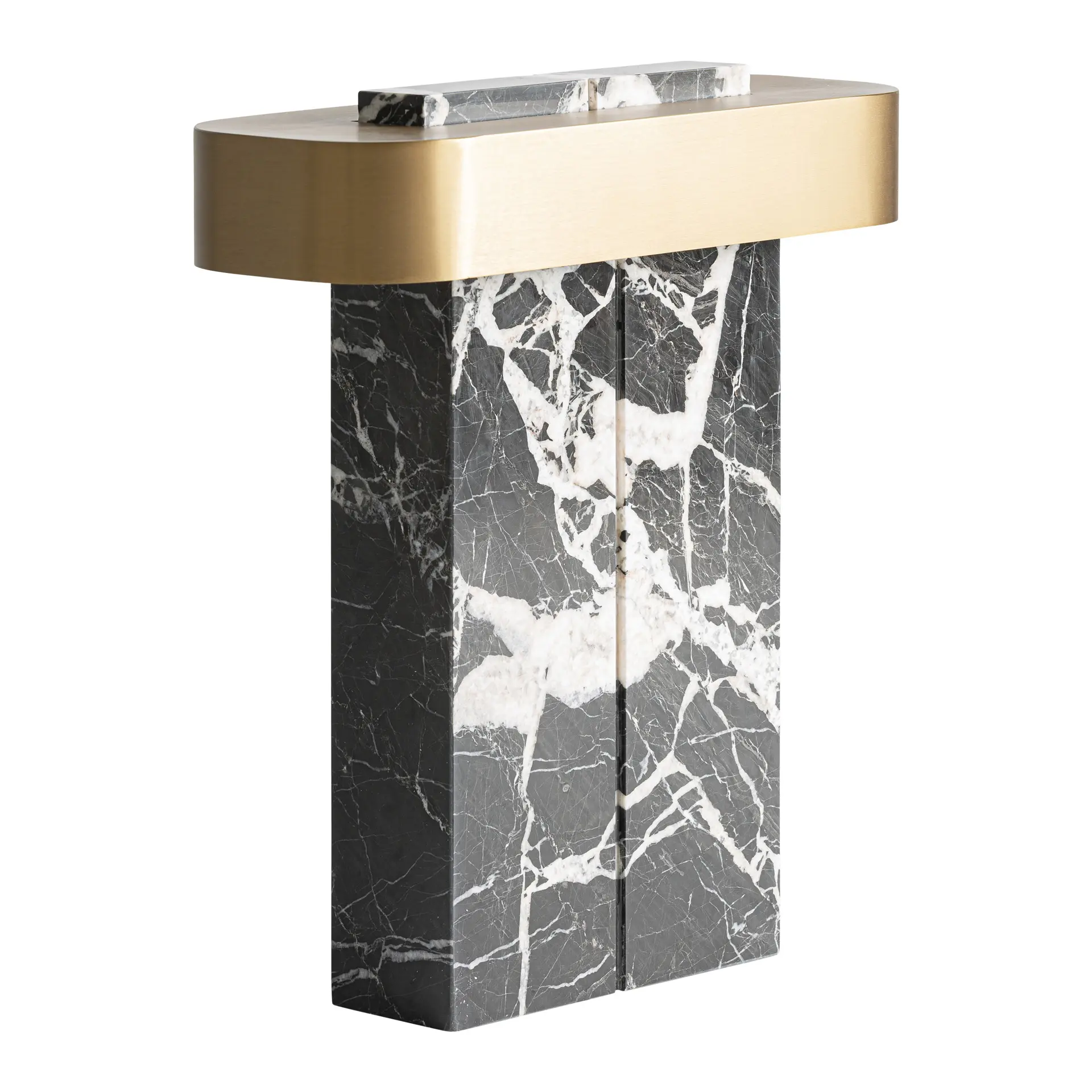 Lampa de Masa Dasha din Fier și Marmura Negru, 42x17x47cm, VicalHome 38138 VicalHome 38138 [1]