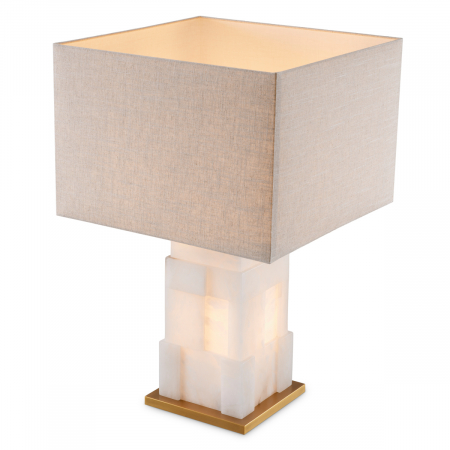   Lampă de masă Fabiano alabastru inclusiv abajur 119656 EICHHOLTZ [3]