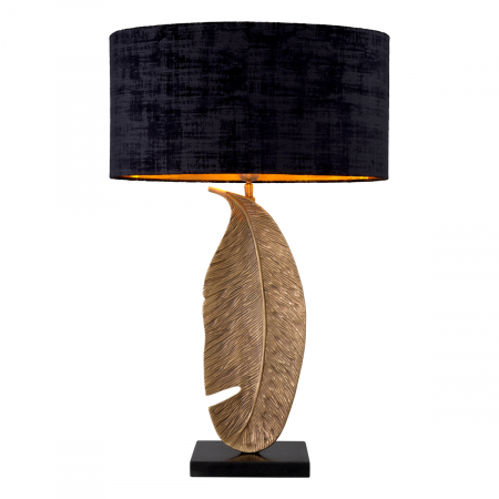   Lampă de masă Foglia finisaj din alamă vintage inclus abajur 117765 EICHHOLTZ [3]