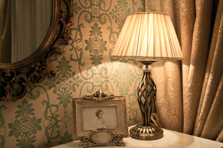 Lampă de masă Grace, Metal Bronz, 40W, MAYTONI RC247-TL-01-R [2]