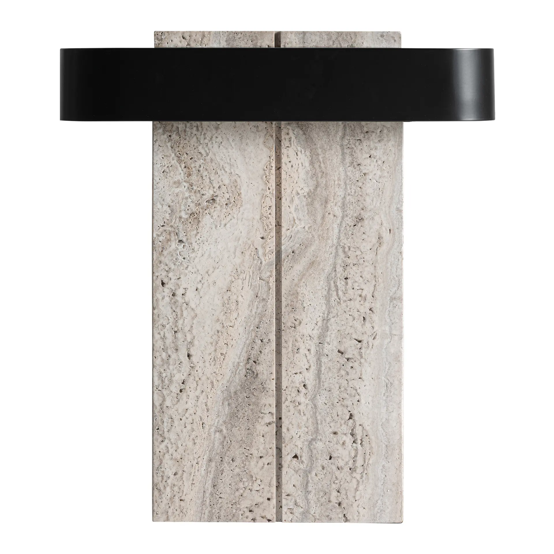 Produse - Lampa de Masa Kira din Fier și Marmura Culoare Ivoriu, 42x17x47cm, VicalHome 38139 VicalHome 38139
