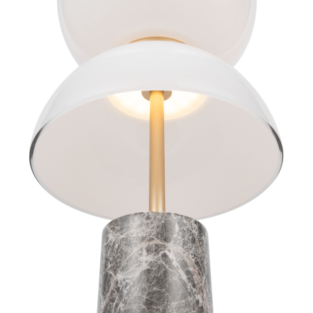 Lampă de masă Kyoto, Metal și marmură Auriu și gri, 11W, MAYTONI MOD178TL-L11GR3K [11]