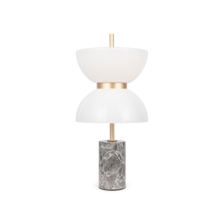 Lampă de masă Kyoto, Metal și marmură Auriu și gri, 11W, MAYTONI MOD178TL-L11GR3K [12]