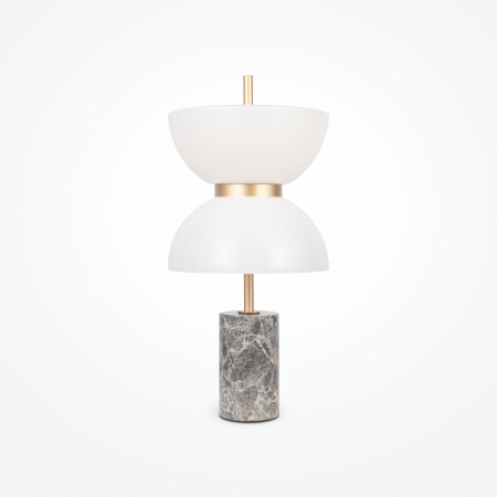 Produse - Lampă de masă Kyoto, Metal și marmură Auriu și gri, 11W, MAYTONI MOD178TL-L11GR3K