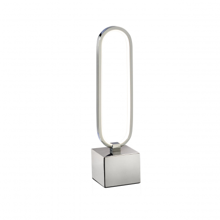 Lampa de masa LED lux aur roz/crom Githa, din metal, design modern, 787253 - Schuller [5]