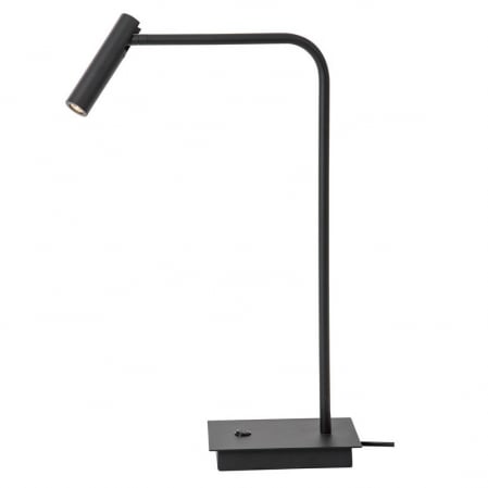 Promotii - Lampa de masa LED premium neagra Rinos, din metal, 55 cm, ajustabila, 7140182 - Novaluce