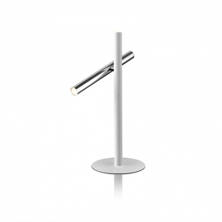 Lampa de masa LED premium negru-auriu/alb-auriu/argintiu Haris, din metal, 373579 - Schuller [12]