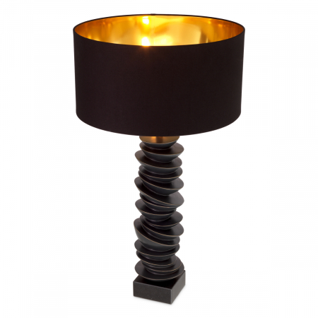   Lampă de masă Lorieux finisaj bronz inclusiv abajur 118016 EICHHOLTZ [2]