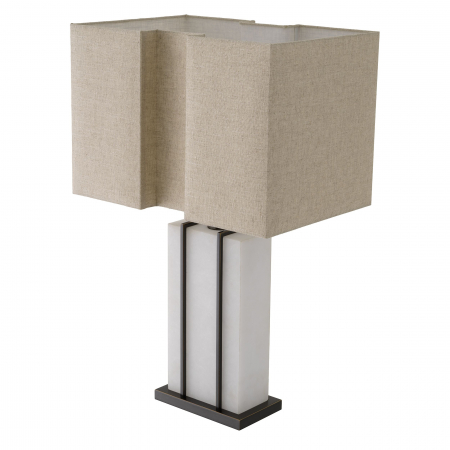   Lampă de masă Graham cu finisaj bronz accent inclus abajur 115650 EICHHOLTZ [2]