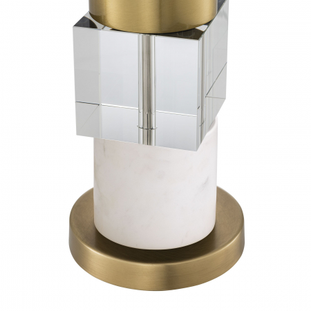   Lampă de masă Cullingham din marmură albă inclusiv abajur 116451 EICHHOLTZ [5]