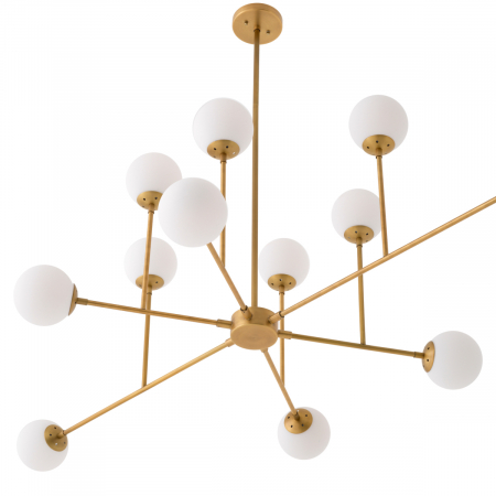   Candelabru Aram finisaj din alamă antică 116282 EICHHOLTZ [4]