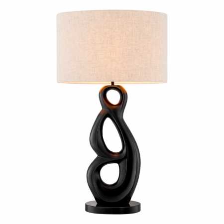   Lampă de masă Macias finisaj bronz cu accent inclus abajur 118162 EICHHOLTZ [2]