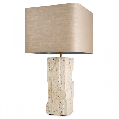   Lampă de masă Mazzini travertin cu abajur 118784 EICHHOLTZ [4]