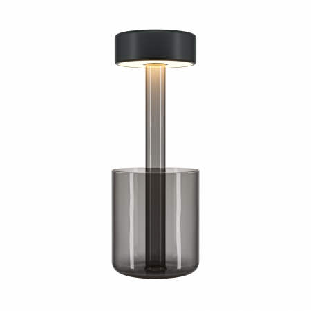 Veioze - Veioza LED MOD229TL-L3B3K3, dimabila, cu intrerupator, 3W, 120lm, lumina calda+neutra, IP20, fumurie+neagra, Maytoni