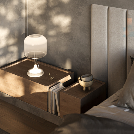 Table lamp SPIRITO Alb 3000k MOD286TL-L18W3K Maytoni Modern [1]