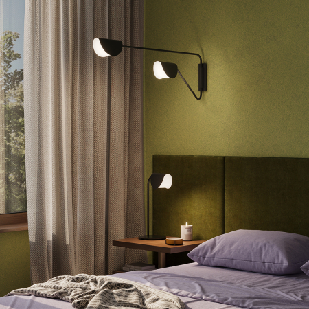 Lampă de masă Mollis, Metal Negru, 7W, MAYTONI MOD126TL-01B [5]
