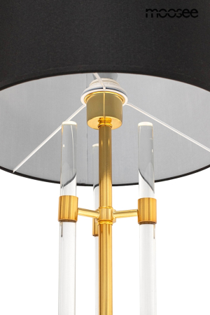 Lampă de Masă Moxy 35x35x66,5 cm, Auriu, Negru - Moosee [2]