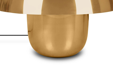 Lampă de Masă Mushroom, Oțel Lacuit Alamă - Kare Design [2]