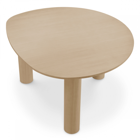   Masa de dining Lombardo din furnir de steBorcan natural 116925 EICHHOLTZ [2]