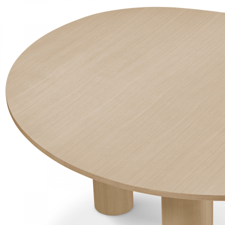   Masa de dining Lombardo din furnir de steBorcan natural 116925 EICHHOLTZ [4]