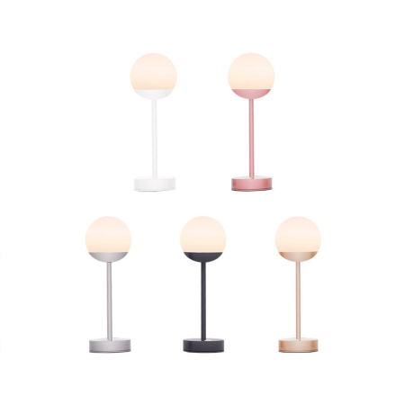 Lampă de Masă Norai Slim 11,5x11,5x35 cm, Metal și PP, Protecție IP44 - New Garden [7]