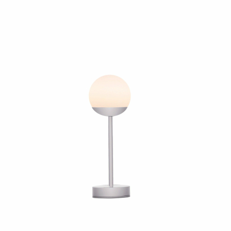 Lampă de Masă Norai Slim 11,5x11,5x35 cm, Metal și PP, Protecție IP44 - New Garden [4]