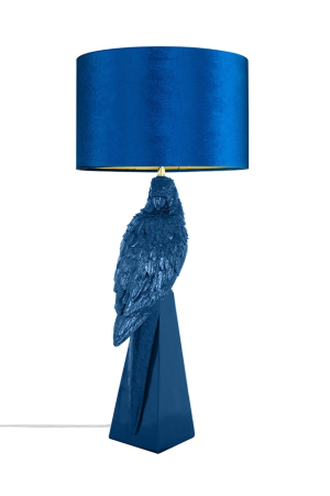 Lampă de Masă Parrot 84, Țesătură Albastru - Kare Design [1]
